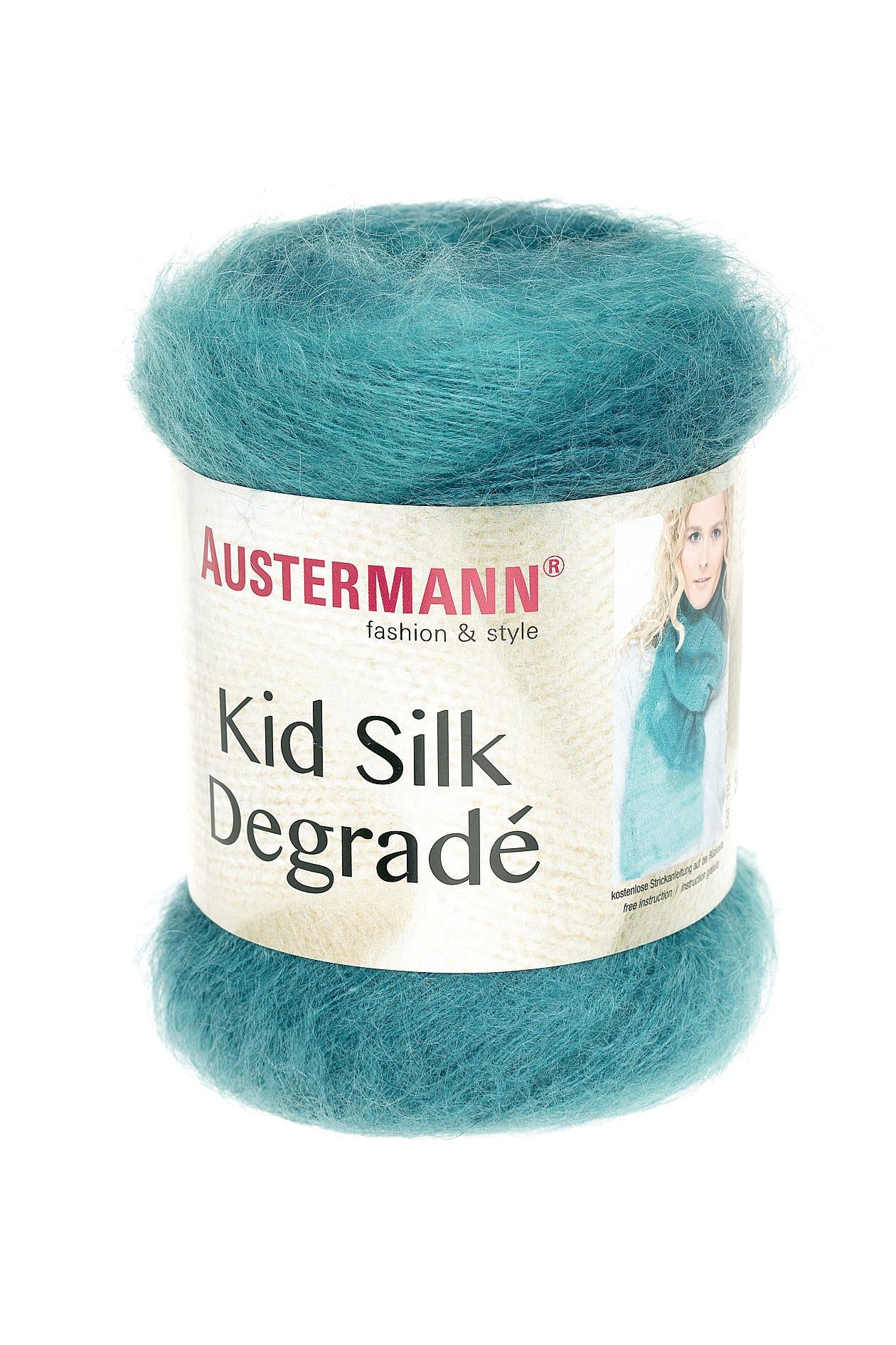 Kid Silk Degradee | 425 M - 50 G | 104 - Petrol