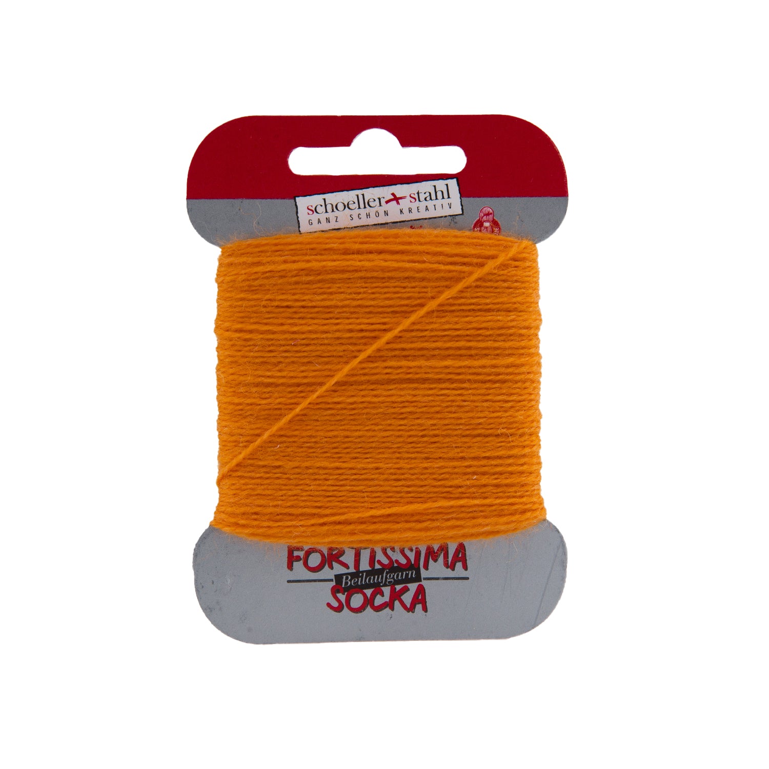 Fortissima Sock Yarn Companion Thread 40m/5g | Color 1008 - MANGO