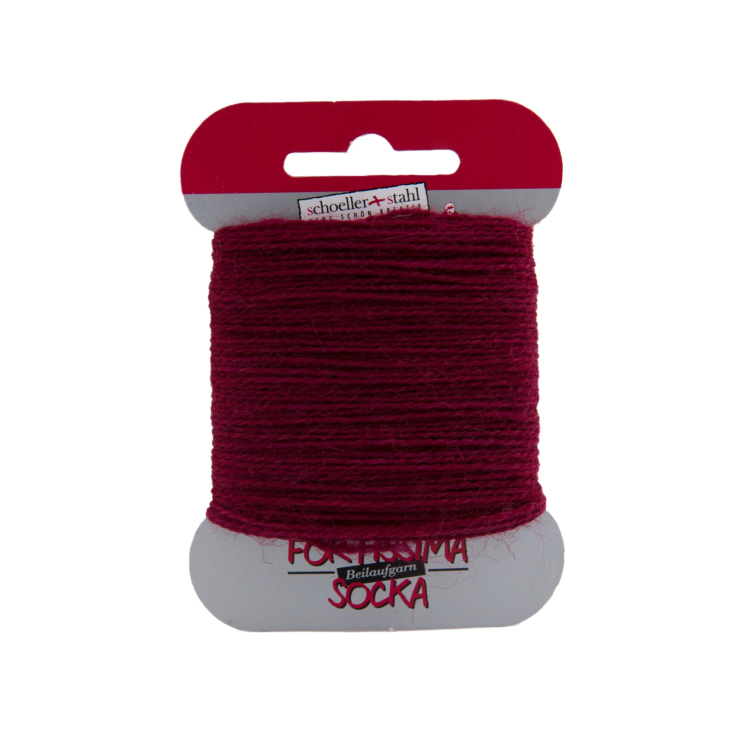 Fortissima Socken-Beilaufgarn 40m/5g | Farbe 1011 - RUBIN