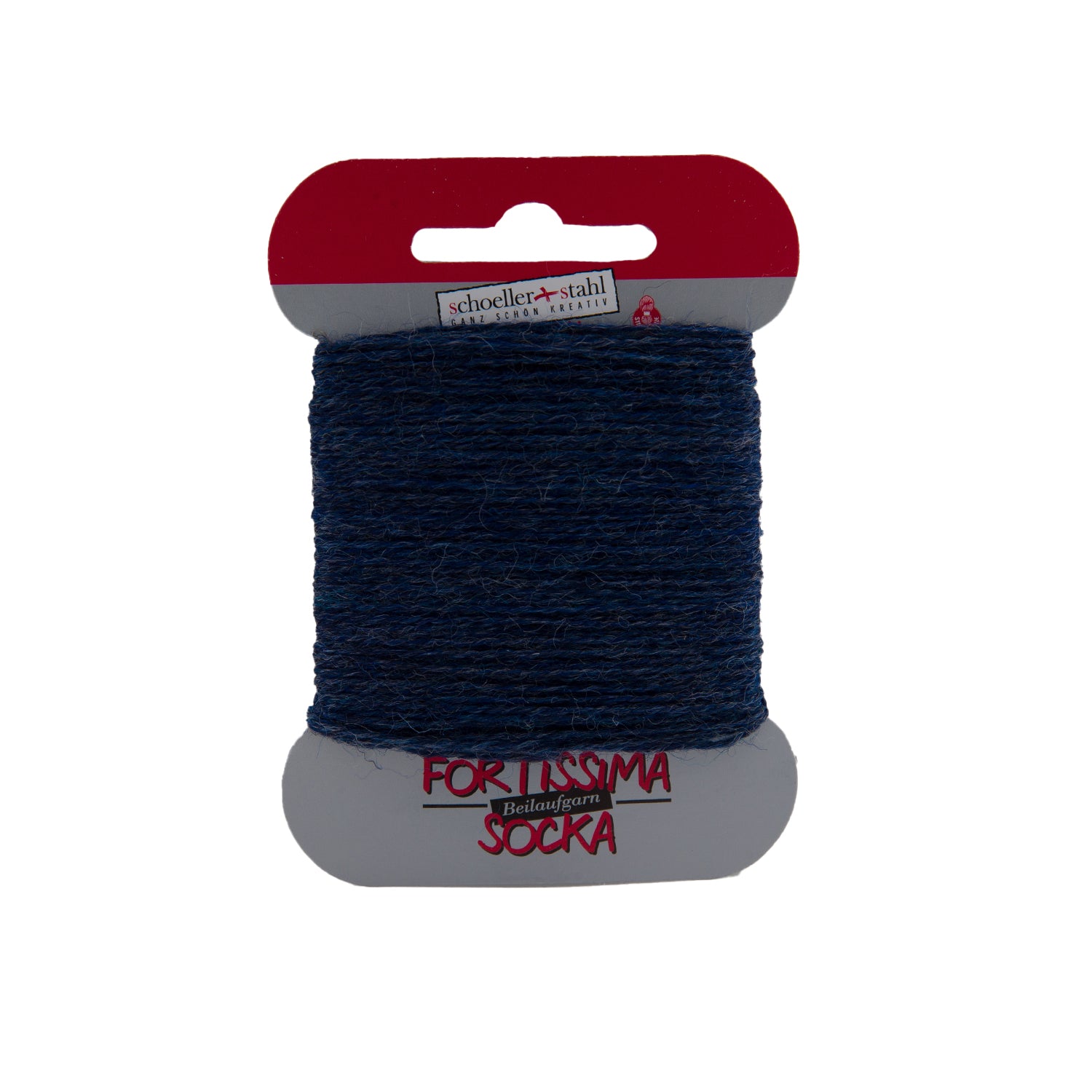 Fortissima Socken-Beilaufgarn 40m/5g | Farbe 1039 - MARINE-MELIERT
