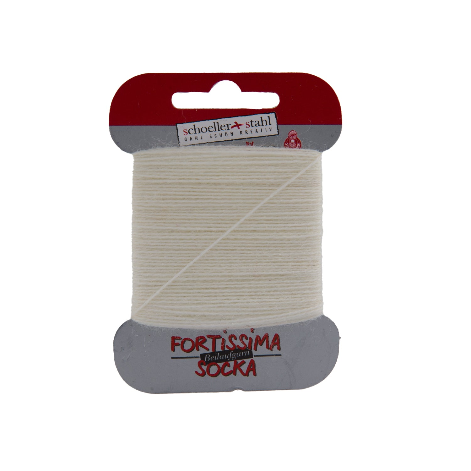 Fortissima Socken-Beilaufgarn 40m/5g | Farbe 1048 - NATUR