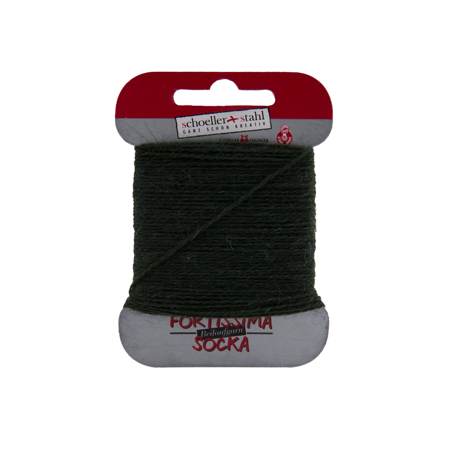 Fortissima Socken-Beilaufgarn 40m/5g | Farbe 1091 - JAGD
