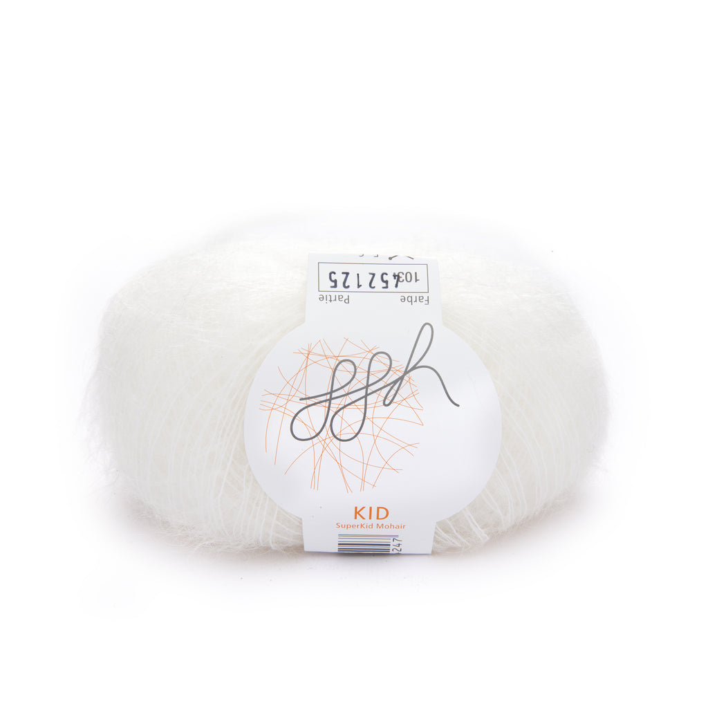 ggh Kid | Mohairwolle | 250m/25g | 103 - Weiß