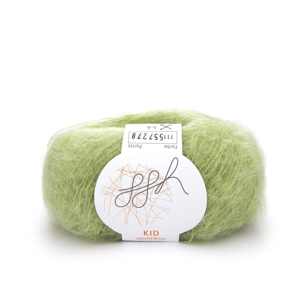 ggh Kid | Mohair | 250m/25g | 111 - Vert pistache