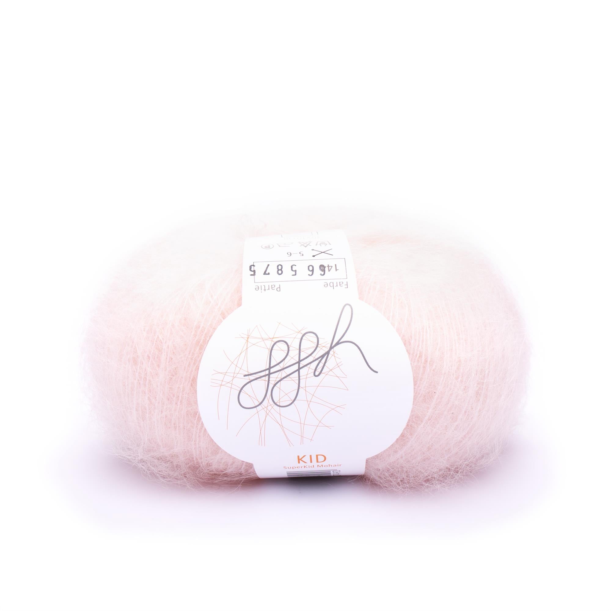ggh Kid | Mohairwolle | 250m/25g | 144 - Puderrosé