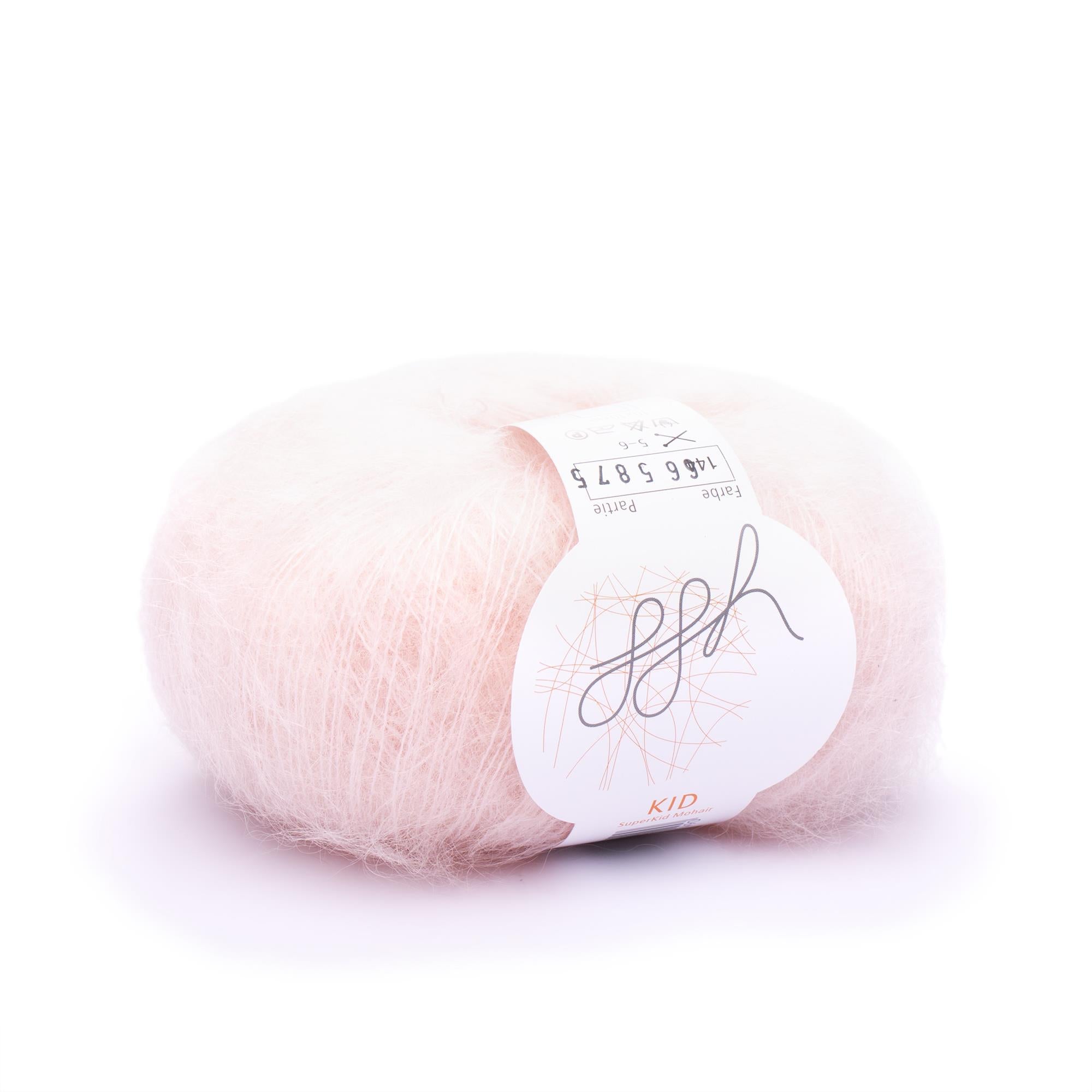 ggh Kid | Mohairwolle | 250m/25g | 144 - Puderrosé