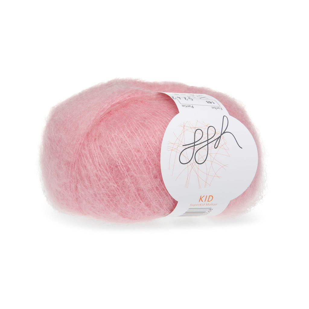 ggh Kid | Mohair | 250m/25g | 148 - Rose poudré