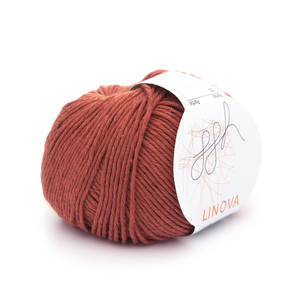 ggh Linova | Baumwolle-Leinen | 100m/50g | 023 - Gebranntes Ocker