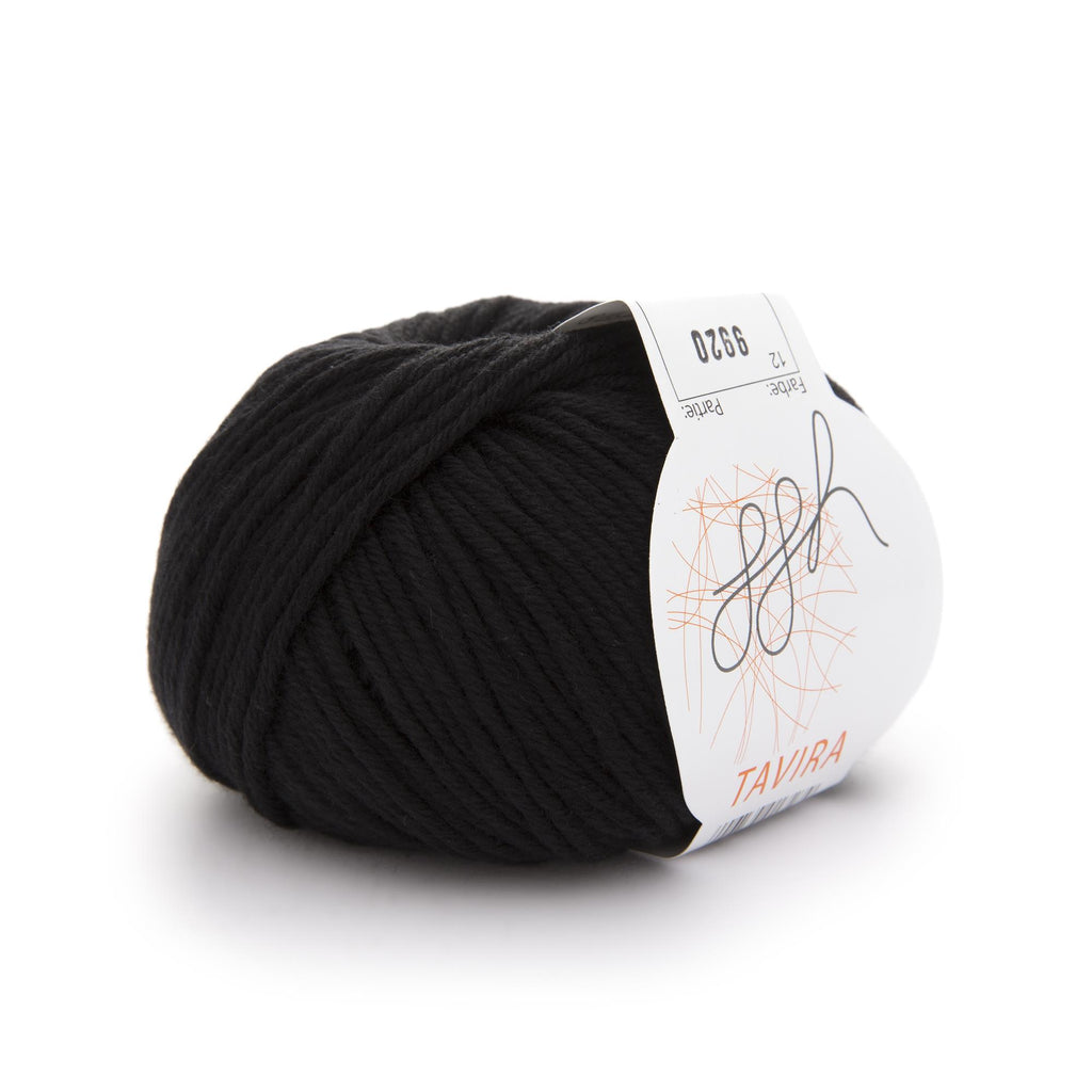ggh Tavira | 100% Baumwolle | 80m/50g | 012 - Schwarz