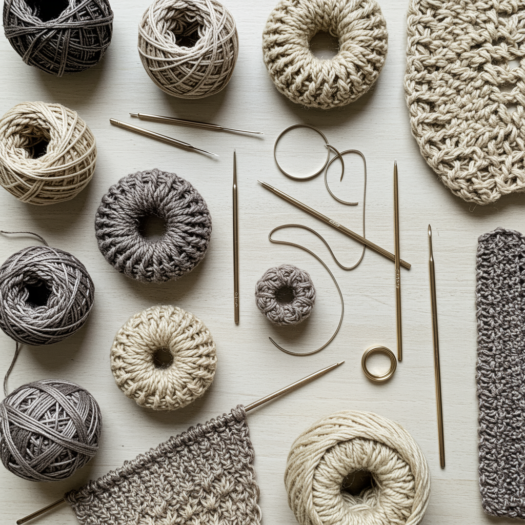 Die verschiedenen Arten von Rundstricknadeln im Überblick freepik candid i with natural textures and highly realisti 2836